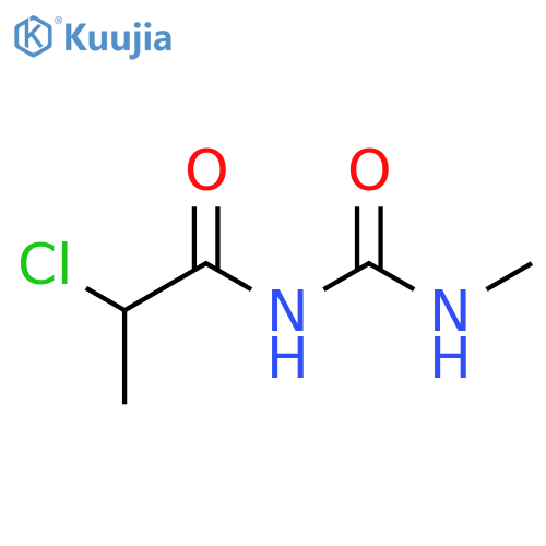 3-(2-chloropropanoyl)-1-methylurea structure