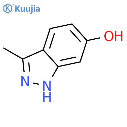 6-Hydroxy-3-methylindazole structure