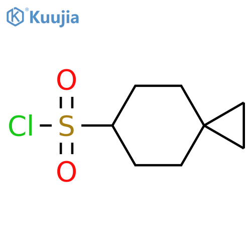 Spiro[2.5]octane-6-sulfonyl chloride structure
