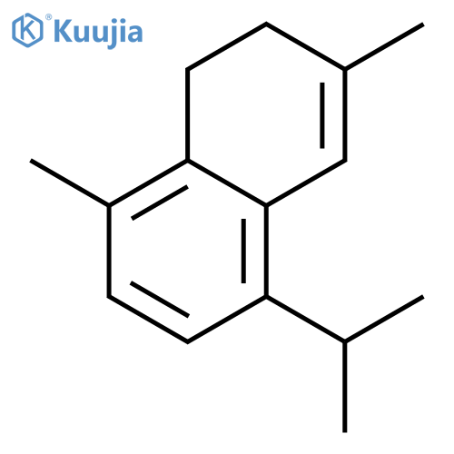 Naphthalene,1,2-dihydro-3,8-dimethyl-5-(1-methylethyl)- structure