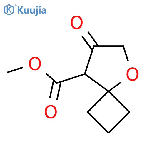 methyl 7-oxo-5-oxaspiro3.4octane-8-carboxylate structure