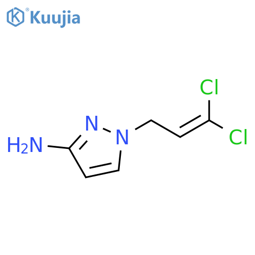 1-(3,3-Dichloro-2-propen-1-yl)-1H-pyrazol-3-amine structure