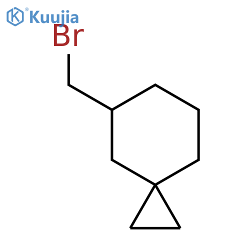 5-(bromomethyl)spiro2.5octane structure
