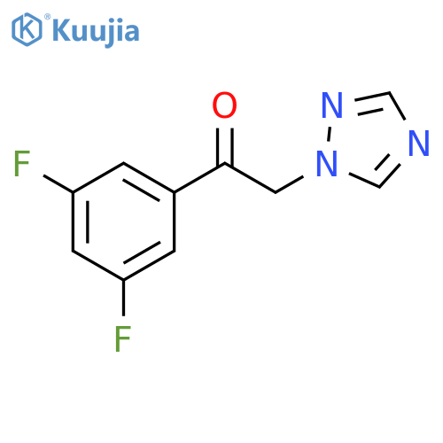 Ethanone, 1-(3,5-difluorophenyl)-2-(1H-1,2,4-triazol-1-yl)- structure