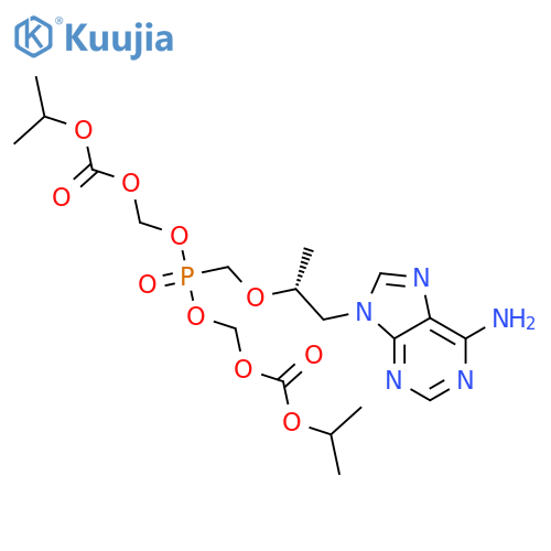 Tenofovir disoproxil structure