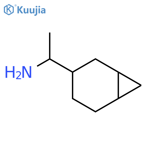 1-{bicyclo4.1.0heptan-3-yl}ethan-1-amine structure