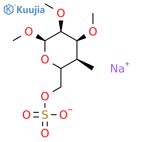 Heptakis(2,3-di-O-methyl-6-O-sulfo)-b-cyclodextrin Heptasodium Salt structure