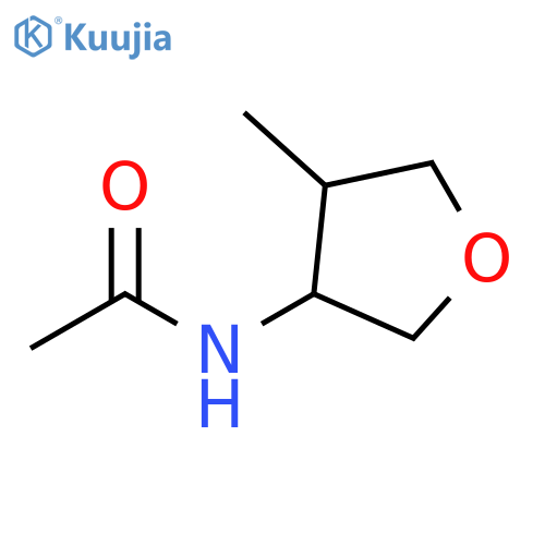 Acetamide, N-(tetrahydro-4-methyl-3-furanyl)- structure
