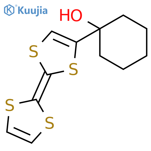 Cyclohexanol, 1-[2-(1,3-dithiol-2-ylidene)-1,3-dithiol-4-yl]- structure
