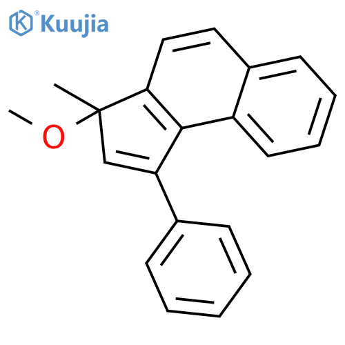 3H-Benz[e]indene, 3-methoxy-3-methyl-1-phenyl- structure