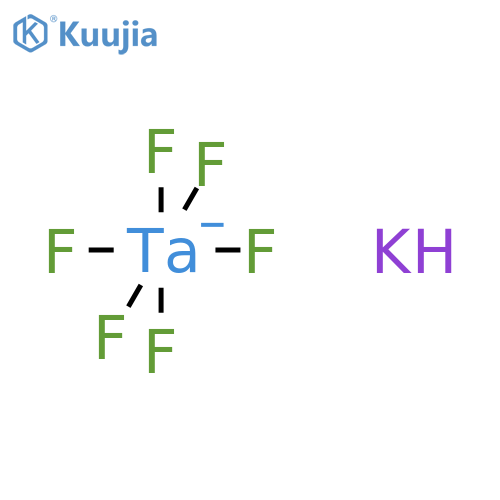 potassium hexafluorotantalate structure