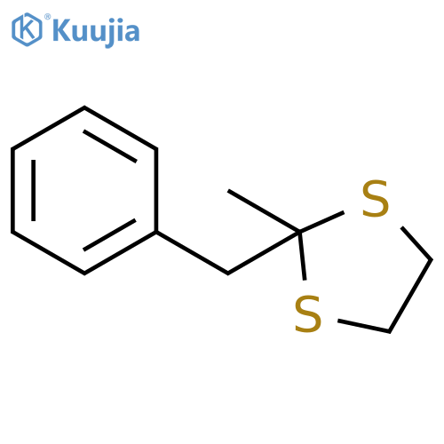 2-benzyl-2-methyl-1,3-dithiolane structure