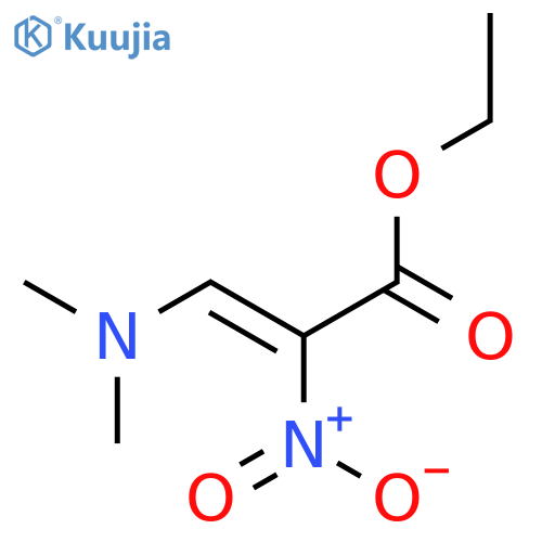 2-Propenoic acid, 3-(dimethylamino)-2-nitro-, ethyl ester structure