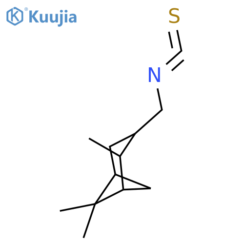 Bicyclo[3.1.1]heptane, 3-(isothiocyanatomethyl)-2,6,6-trimethyl- structure