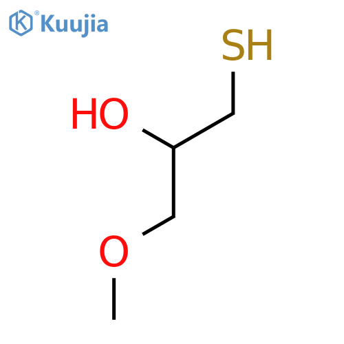 2-Propanol, 1-mercapto-3-methoxy- structure