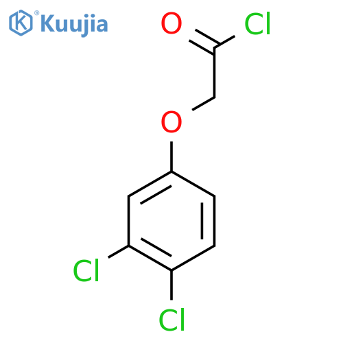 2-(3,4-Dichlorophenoxy) Acetyl Chloride structure