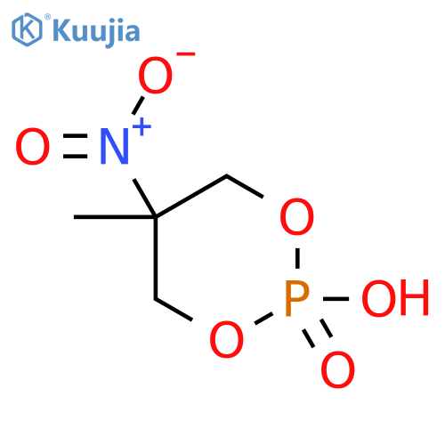 2-hydroxy-5-methyl-5-nitro-1,3,2λ5-dioxaphosphinane 2-oxide structure