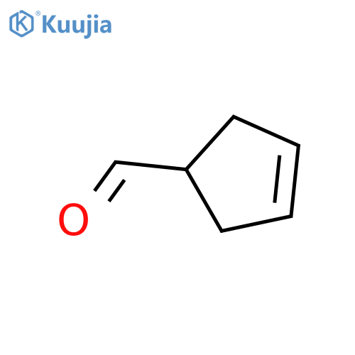 3-Cyclopentene-1-carboxaldehyde structure