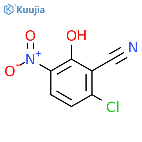 3-chloro-2-methyl-6-nitrophenol structure