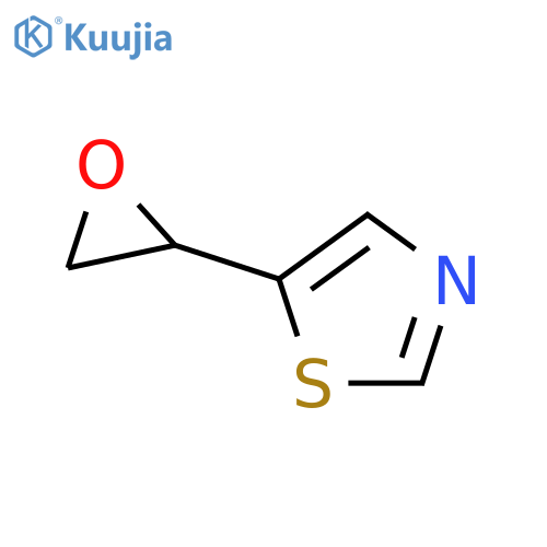 5-(oxiran-2-yl)-1,3-thiazole structure