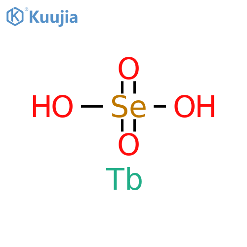 Selenic acid, terbium(3+) salt (3:2) structure
