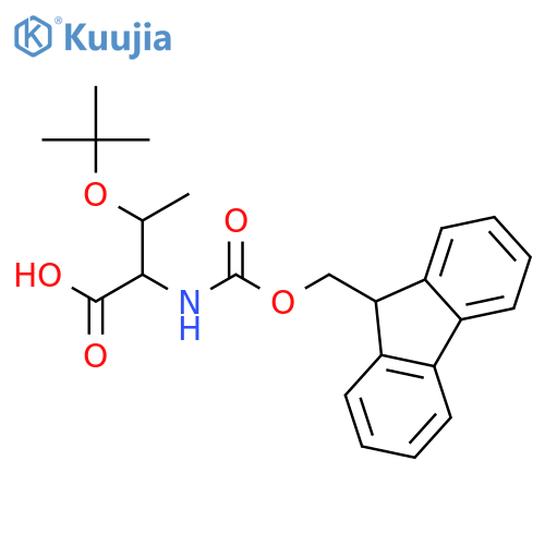 O-(tert-Butyl)-N-Fmoc-L-allothreonine structure