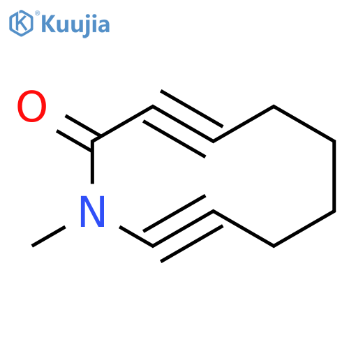 2(1H)-AZECINONE, 3,4,9,10-TETRADEHYDRO-5,6,7,8-TETRAHYDRO-1-METHYL- structure