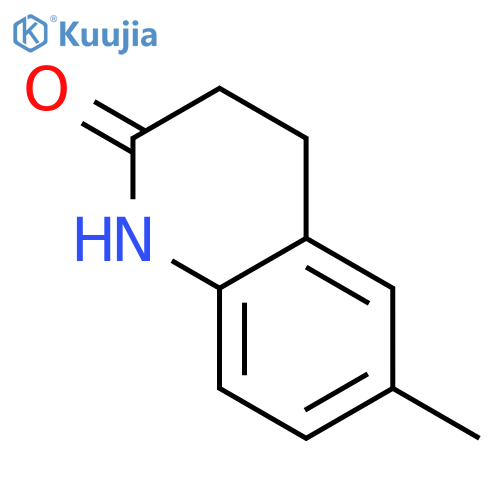 3,4-DIHYDRO-6-METHYL-2(1H)-QUINOLINONE structure