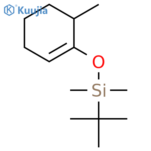 Silane, (1,1-dimethylethyl)dimethyl[(6-methyl-1-cyclohexen-1-yl)oxy]- structure