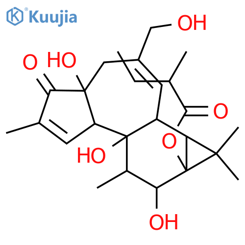 4,9,12,13,20-Pentahydroxy-1,6-tigliadien-3-one; (4β,9α,12β,13α)-form, 13-O-(2-Methylbutanoyl) structure