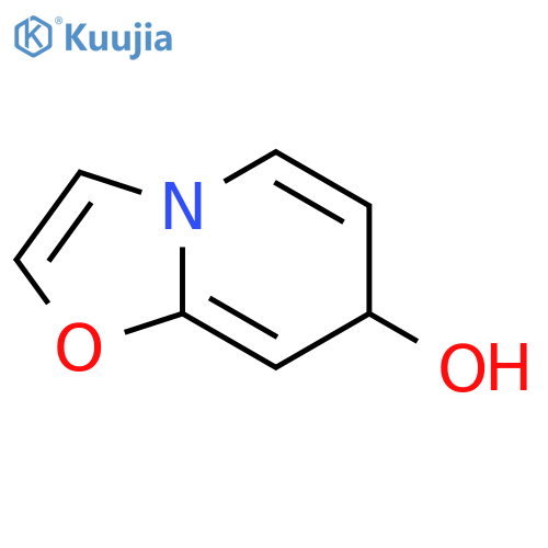 7H-Oxazolo[3,2-a]pyridin-7-ol (9CI); structure
