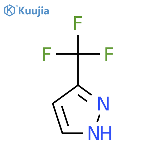 3-(trifluoromethyl)-1H-pyrazole structure