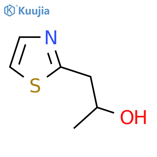 1-(1,3-thiazol-2-yl)propan-2-ol structure