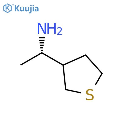 (1S)-1-(thiolan-3-yl)ethan-1-amine structure