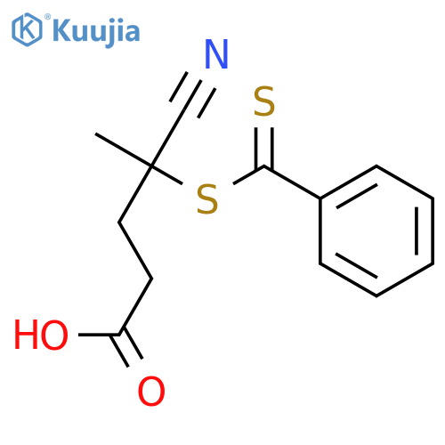 4-Cyano-4-[(thiobenzoyl)sulfanyl]pentanoic Acid structure