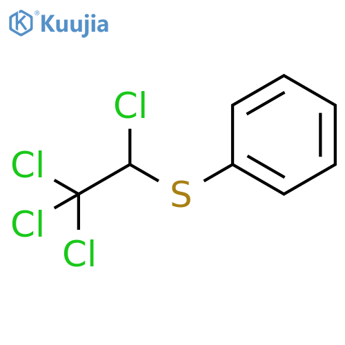 Benzene, [(1,2,2,2-tetrachloroethyl)thio]- structure