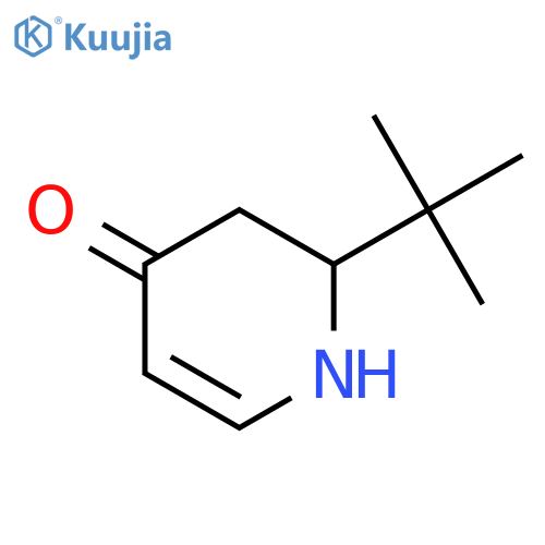 4(1H)-Pyridinone, 2-(1,1-dimethylethyl)-2,3-dihydro- structure