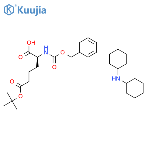 Z-L-α-Aminoadipic acid-d-t-butyl ester DCHA structure