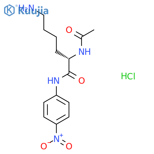 Ac-Lys-pNA hydrochloride structure