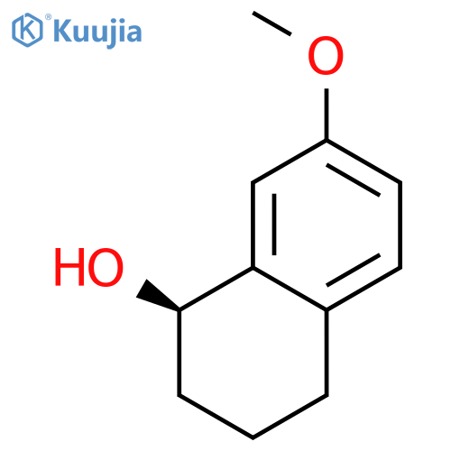 (1R)-7-methoxy-1,2,3,4-tetrahydronaphthalen-1-ol structure