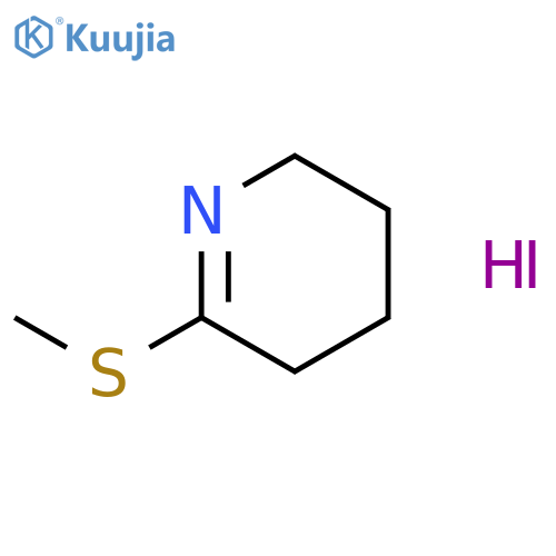 2-methylsulfanyl-3,4,5,6-tetrahydropyridine structure