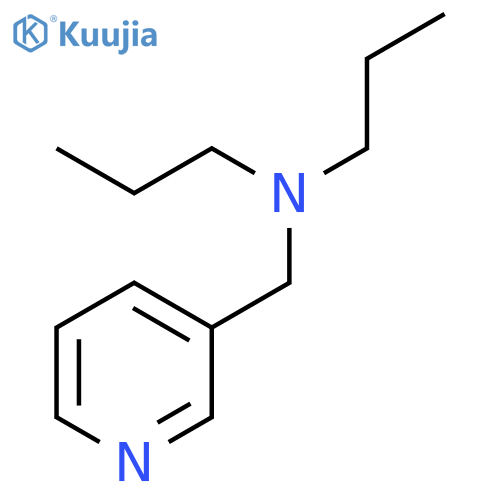 3-Pyridinemethanamine, N,N-dipropyl- structure