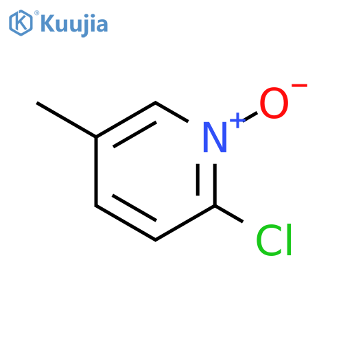 2-Chloro-5-methylpyridine 1-Oxide structure