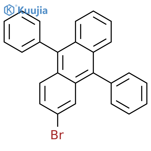 2-Bromo-9,10-diphenylanthracene structure