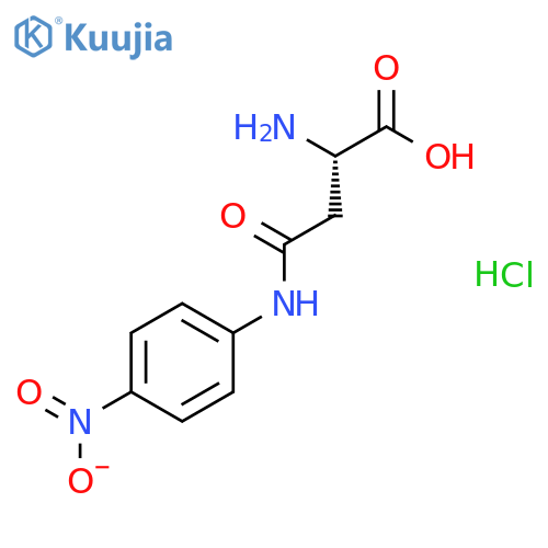 H-Asp(pNA)-OH·HCl structure