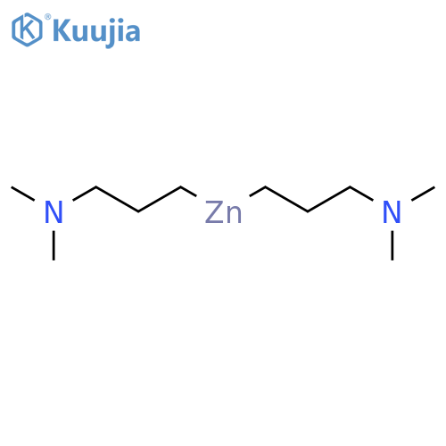 Zinc, bis[3-(dimethylamino)propyl]- structure