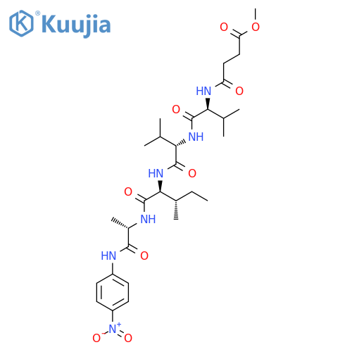 MEOSUC-VAL-VAL-ILE-ALA-PNA structure