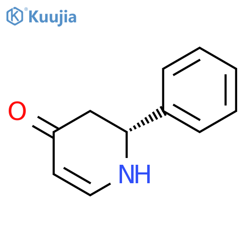 4(1H)-Pyridinone, 2,3-dihydro-2-phenyl-, (R)- structure