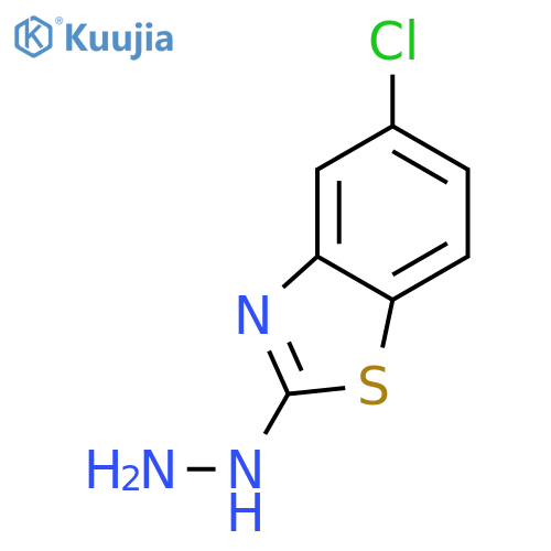 5-chloro-2-hydrazinyl-1,3-benzothiazole structure