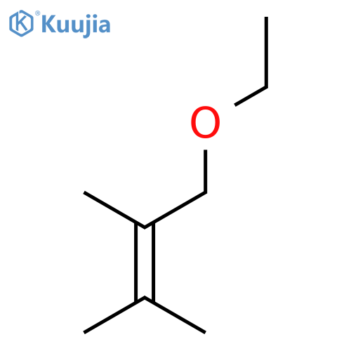 2-Butene, 1-ethoxy-2,3-dimethyl- structure
